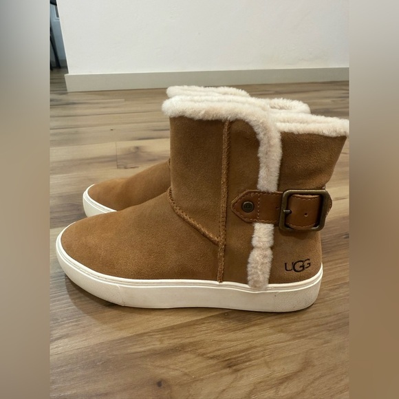 UGG WOMEN'S AIKA CHESTNUT SUEDE Size 7 - Picture 6 of 6